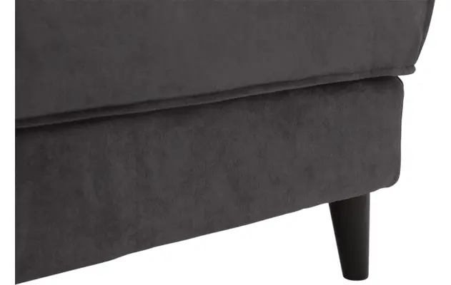 Goossens hocker jonas grijs stof - 8181635-1456-03
