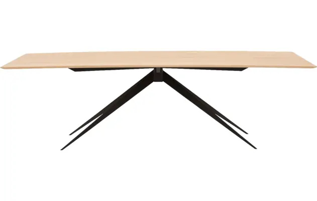 Goossens excellent eettafel uniek blank eiken - 8181693-01