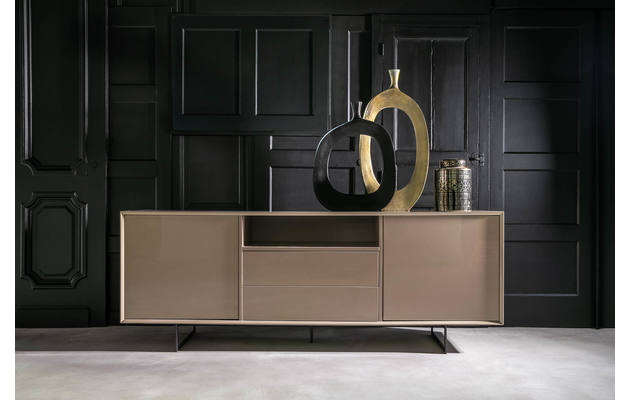 Goossens basic dressoir vienna bruin mdf - 8181713-dressoir_vienna-01