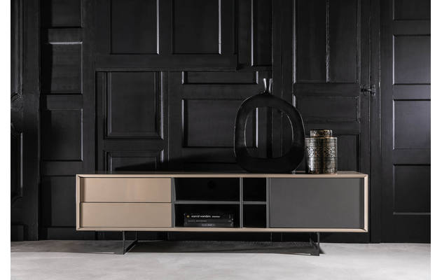 Goossens basic tv meubel vienna bruin mdf - 8181713-tv_meubel_vienna-01