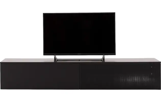 Goossens excellent tv meubel monza easy zwart mdf - 8181727-02