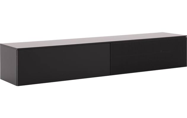 Goossens excellent tv meubel monza easy zwart mdf - 8181727-04