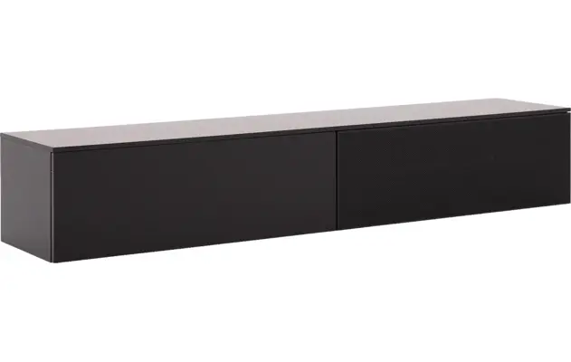 Goossens excellent tv meubel monza easy zwart mdf - 8181727-04