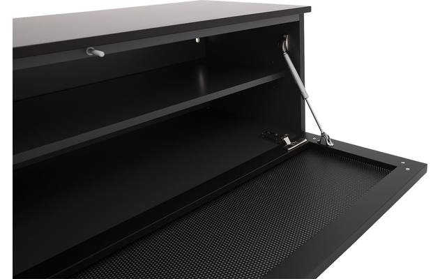 Goossens excellent tv meubel monza easy zwart mdf - 8181727-08