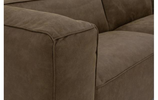 Goossens loungebank calvin groen micro leer - 8181732-06