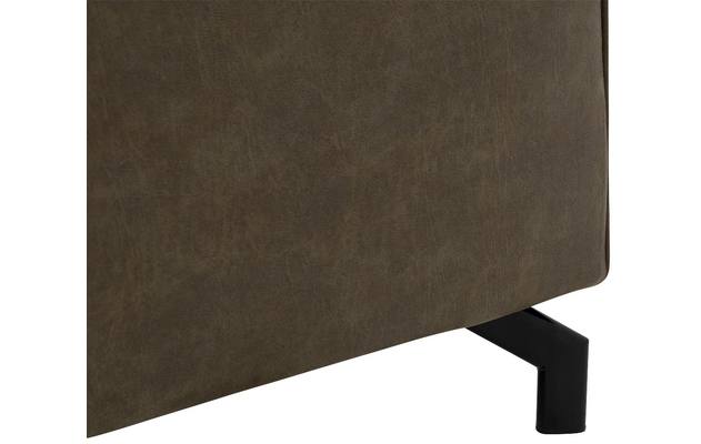 Goossens loungebank calvin groen micro leer - 8181732-08