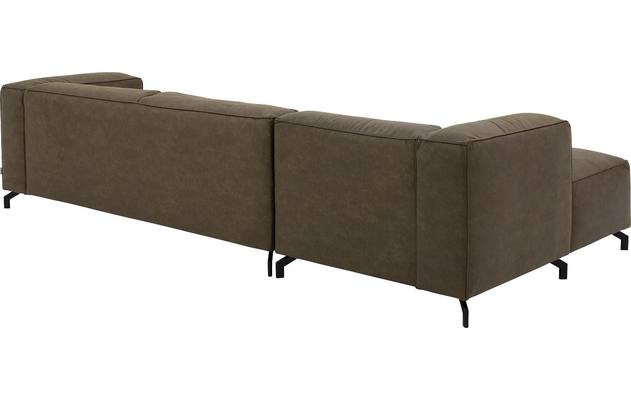 Goossens loungebank calvin groen micro leer - 8181732-gespiegeld-04