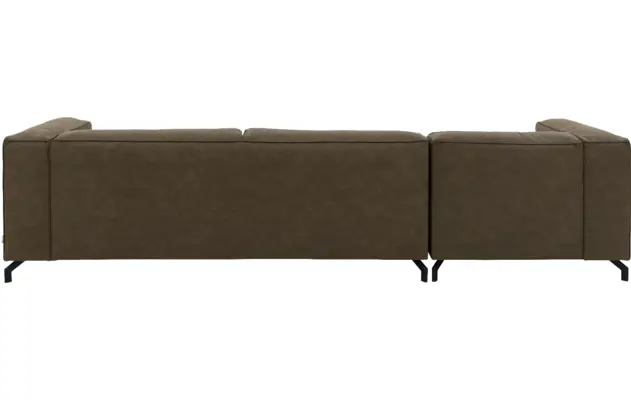 Goossens loungebank calvin groen micro leer - 8181732-gespiegeld-05
