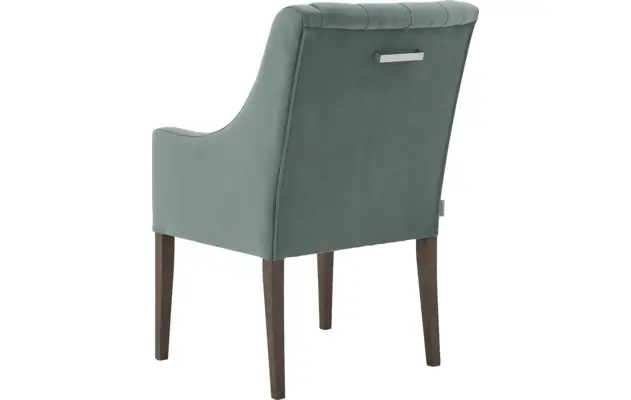 Goossens eetkamerstoel pearl groen stof - 8181735-03
