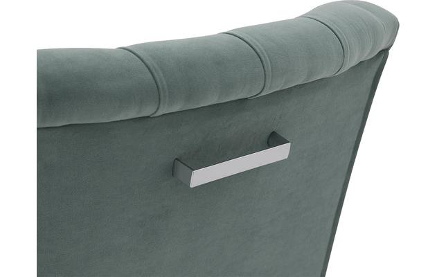 Goossens eetkamerstoel pearl groen stof - 8181735-04