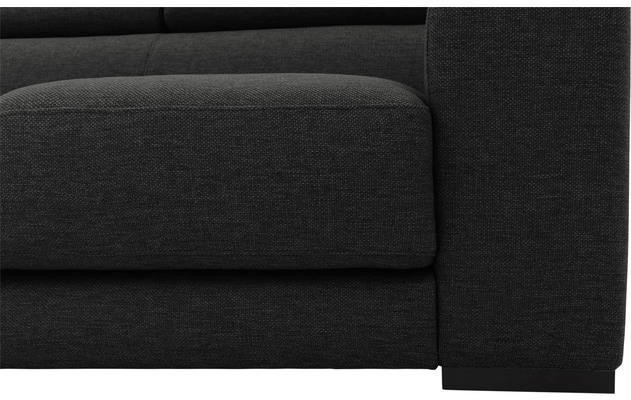 Goossens hoekbank nora grijs stof - 8190040-204-08