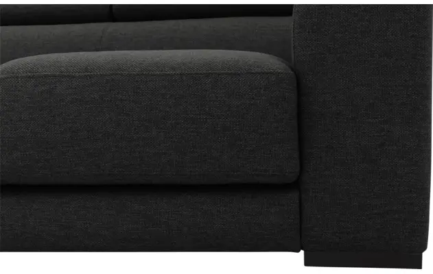 Goossens hoekbank nora grijs stof - 8190040-204-08