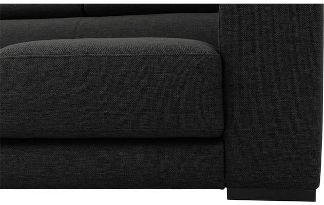 Goossens hoekbank nora grijs stof - 8190040-205-08