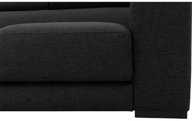 Goossens hoekbank nora grijs stof - 8190040-205-08