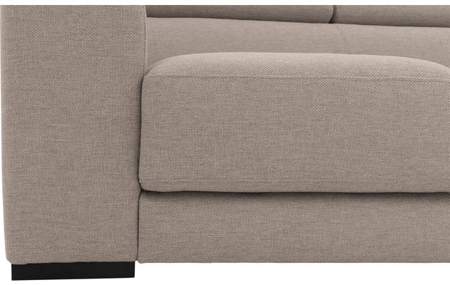 Goossens hoekbank nora beige stof - 8190040-209-08-gespiegeld