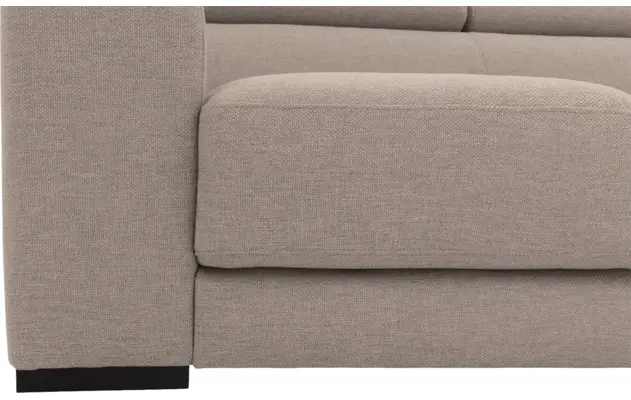 Goossens hoekbank nora beige stof - 8190040-209-08-gespiegeld