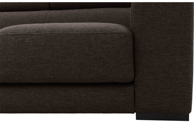 Goossens hoekbank nora bruin stof - 8190040-213-08