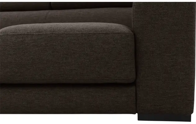 Goossens hoekbank nora bruin stof - 8190040-213-08