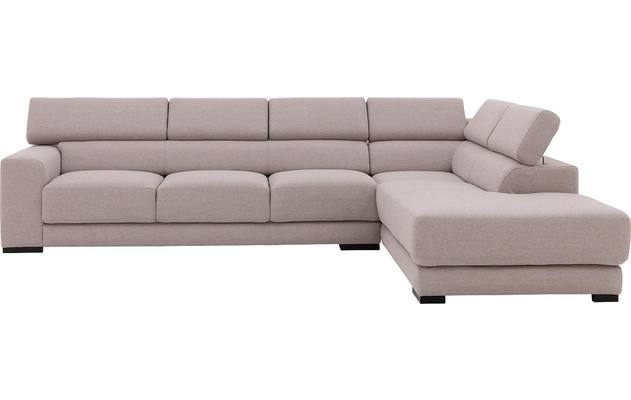 Goossens hoekbank nora grijs stof - 8190040-gespiegeld-02