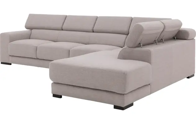 Goossens hoekbank nora grijs stof - 8190040-gespiegeld-05