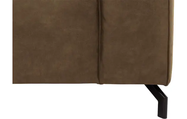 Goossens hoekbank calvin groen micro leer - 8190066-626-09