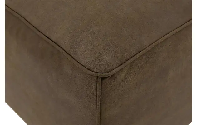 Goossens hocker calvin groen micro leer - 8190107-626-03