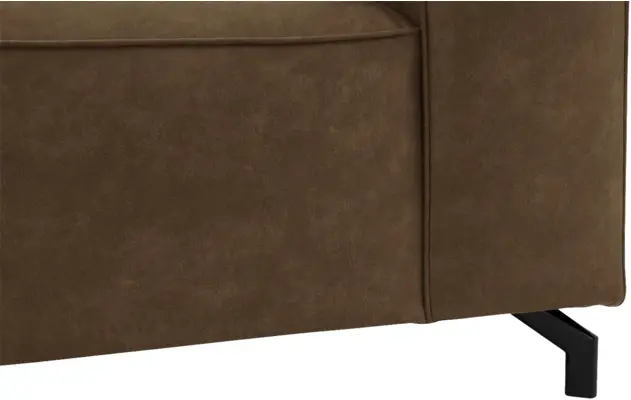 Goossens loveseat calvin groen micro leer - 8190113-626-05