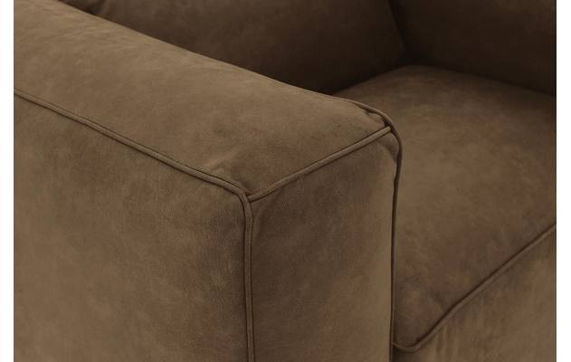 Goossens loveseat calvin groen micro leer - 8190113-626-06