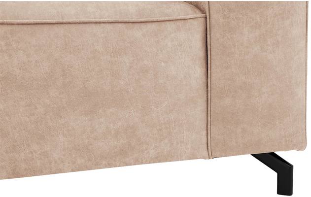 Goossens loveseat calvin beige micro leer - 8190113-637-05
