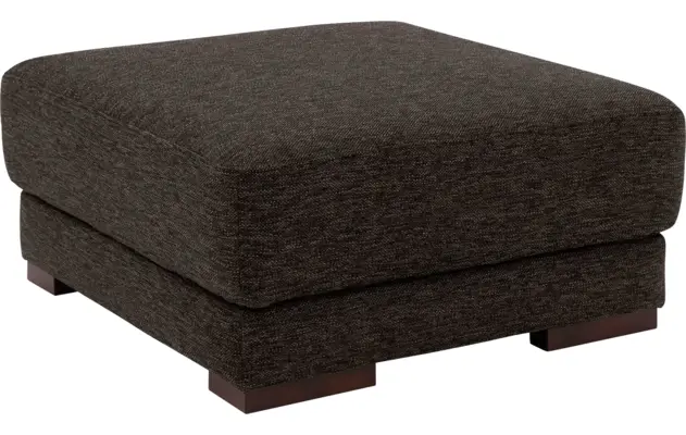 Goossens hocker nora bruin stof - 8190117-213-02