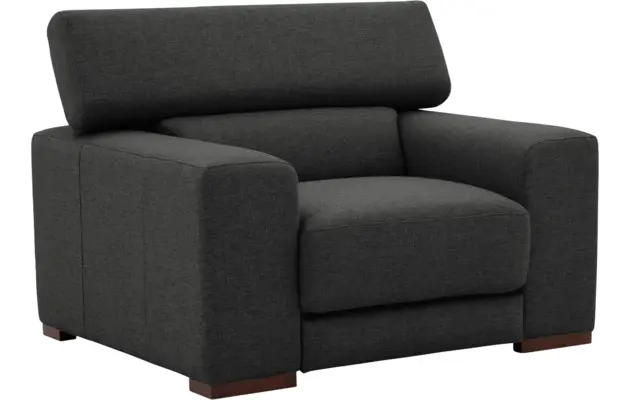 Goossens fauteuil nora grijs stof - 8190118-204-03
