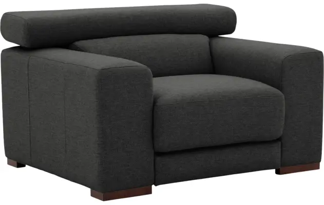 Goossens fauteuil nora grijs stof - 8190118-204-04