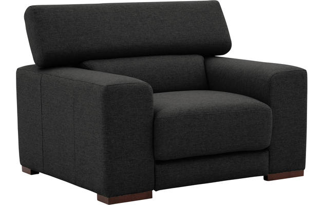 Goossens fauteuil nora grijs stof - 8190118-205-03