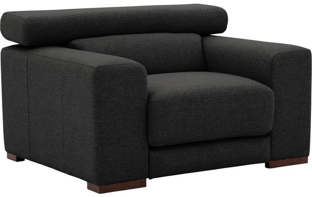 Goossens fauteuil nora grijs stof - 8190118-205-04
