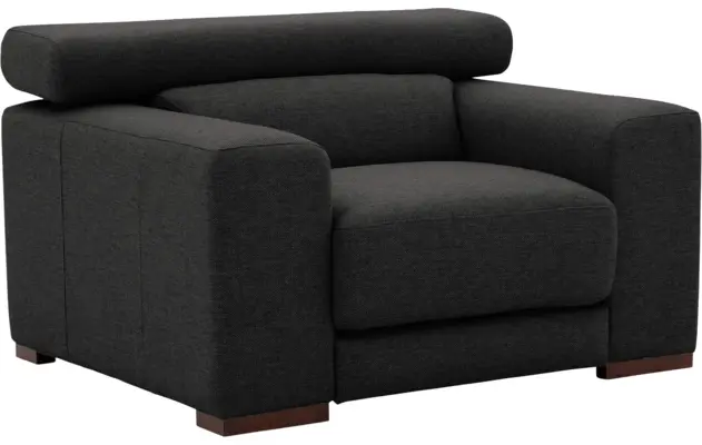 Goossens fauteuil nora grijs stof - 8190118-205-04