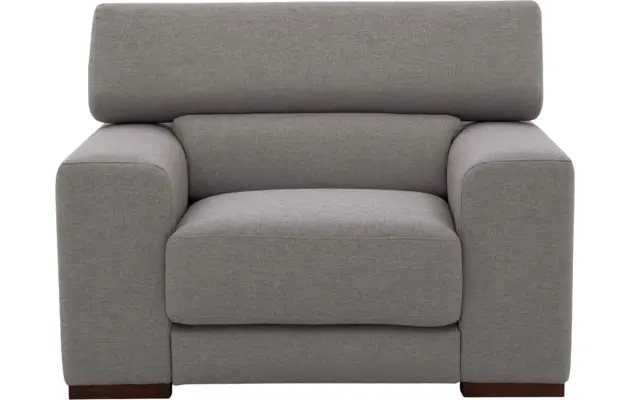 Goossens fauteuil nora grijs stof - 8190118-207-02