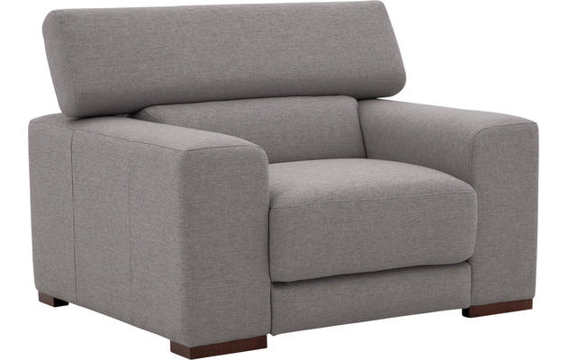 Goossens fauteuil nora grijs stof - 8190118-207-03