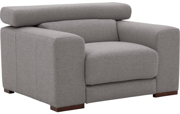 Goossens fauteuil nora grijs stof - 8190118-207-04