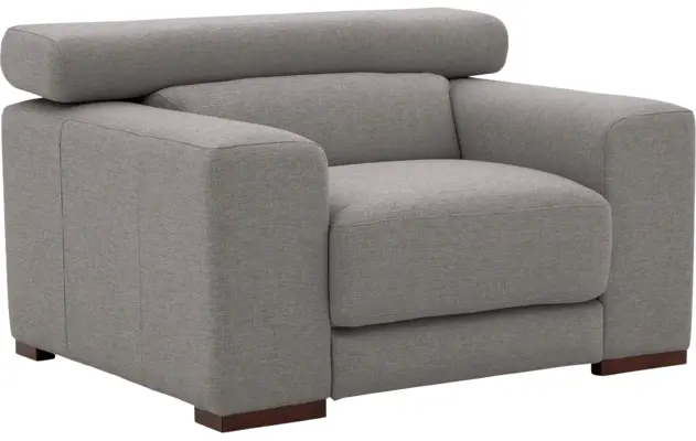 Goossens fauteuil nora grijs stof - 8190118-207-04
