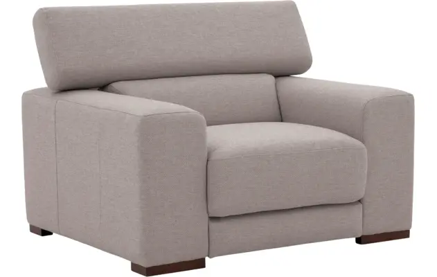 Goossens fauteuil nora grijs stof - 8190118-208-03