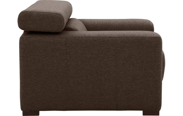 Goossens fauteuil nora bruin stof - 8190118-211-05