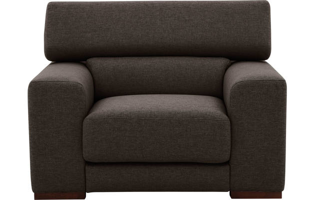 Goossens fauteuil nora bruin stof - 8190118-213-02