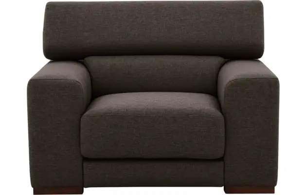 Goossens fauteuil nora bruin stof - 8190118-213-02