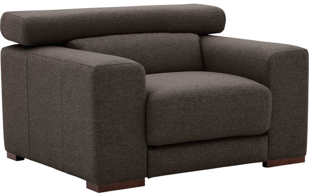 Goossens fauteuil nora bruin stof - 8190118-213-04