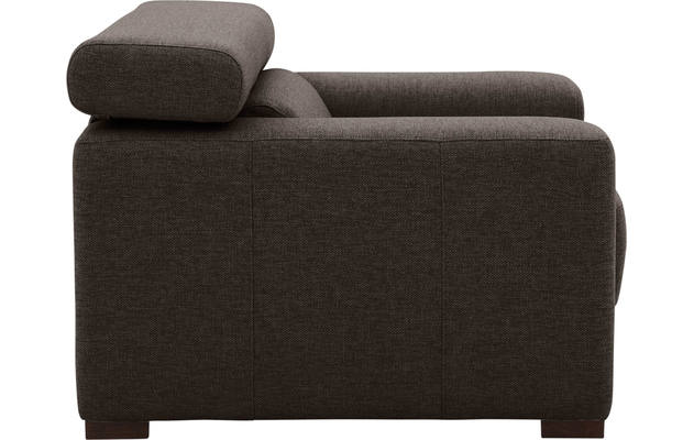 Goossens fauteuil nora bruin stof - 8190118-213-05
