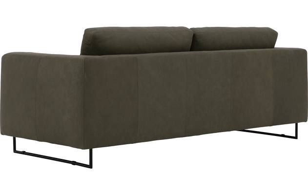 Goossens excellent zitbank jovani groen leer - 8190119-05