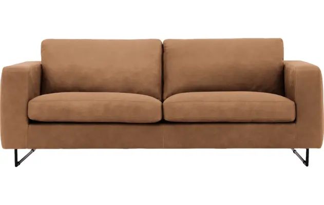 Goossens excellent zitbank jovani bruin leer - 8190119-419-01