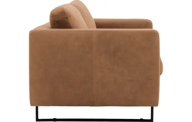 Goossens excellent zitbank jovani bruin leer - 8190119-419-03