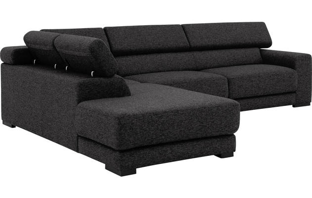 Goossens hoekbank nora grijs stof - 8190123-204-08-gespiegeld