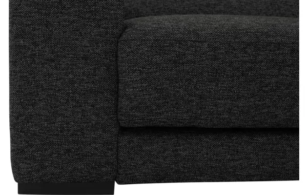 Goossens hoekbank nora grijs stof - 8190123-205-11